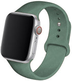 Silicone Strap For Apple Watch band 44mm 40mm 38mm 42mm Rubber belt correa wristband Sport bracelet iWatch serie 3 4 5 se 6 band