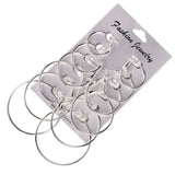 Hot Sale Fashion Bohemian Earrings Set For Women Round Geometric Drop Earring 2020 Pearl Earrings Set Female Fashion Jewelry