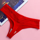 Hot Erotic Porno Thong Women Sexy Bikini G-String French Lace Fabric Panties Underwear Seamless Briefs Underpants Femme Lingerie