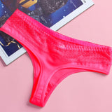 Hot Erotic Porno Thong Women Sexy Bikini G-String French Lace Fabric Panties Underwear Seamless Briefs Underpants Femme Lingerie