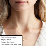 JUJIE Stainless Steel Choker Chain Necklaces For Women 2020 Classic Gold Layered Necklace Sets Jewelry Wholesale/Dropshipping