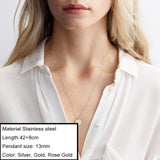 JUJIE Stainless Steel Choker Chain Necklaces For Women 2020 Classic Gold Layered Necklace Sets Jewelry Wholesale/Dropshipping