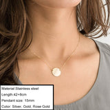 JUJIE Stainless Steel Choker Chain Necklaces For Women 2020 Classic Gold Layered Necklace Sets Jewelry Wholesale/Dropshipping