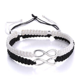 JUJIE Fashion Couple Bracelets For Women Charm Infinity Bracelets 2Pcs/Set Handmade Love Bracelet Jewelry Wholesale/Dropshipping