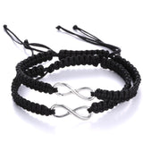 JUJIE Fashion Couple Bracelets For Women Charm Infinity Bracelets 2Pcs/Set Handmade Love Bracelet Jewelry Wholesale/Dropshipping