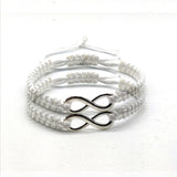 JUJIE Fashion Couple Bracelets For Women Charm Infinity Bracelets 2Pcs/Set Handmade Love Bracelet Jewelry Wholesale/Dropshipping