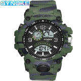 SYNOKE New Products Cross Border WISH Hot Selling Men Sports Electronic Watch Multi-functional Outdoor Big Screen Men Sports Tab