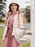 SEMIR 2020 Winter Down Jacket Women Short Jackets New 90 Down Hooded Warm Slim Winter Coat for Female Casual Tops winter jacket