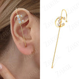 ZAKOL New Hot Cubic Zirconia Crystal Stud Earrings Accessories for Women Girl Wedding Party Dinner Dress Jewelry FSEP3047