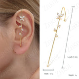 ZAKOL New Hot Cubic Zirconia Crystal Stud Earrings Accessories for Women Girl Wedding Party Dinner Dress Jewelry FSEP3047