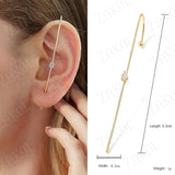 ZAKOL New Hot Cubic Zirconia Crystal Stud Earrings Accessories for Women Girl Wedding Party Dinner Dress Jewelry FSEP3047