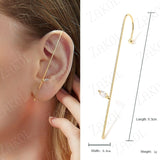 ZAKOL New Hot Cubic Zirconia Crystal Stud Earrings Accessories for Women Girl Wedding Party Dinner Dress Jewelry FSEP3047