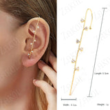 ZAKOL New Hot Cubic Zirconia Crystal Stud Earrings Accessories for Women Girl Wedding Party Dinner Dress Jewelry FSEP3047