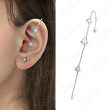 ZAKOL New Hot Cubic Zirconia Crystal Stud Earrings Accessories for Women Girl Wedding Party Dinner Dress Jewelry FSEP3047