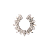 Punk Rock Gold Color Clip Earrings No Piercing Trendy Link Chain Earcuffs Statement Cartilage Earrings for Women Party Jewelry