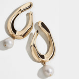 Punk Rock Gold Color Clip Earrings No Piercing Trendy Link Chain Earcuffs Statement Cartilage Earrings for Women Party Jewelry