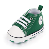 New  Baby Canvas Sneaker For Newborn Sport Shoes For Baby Boys Girls Infant Toddler Soft Bottom Anti-slip First Walkers 0-18 M