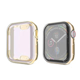 Watch Cover case For Apple Watch series 6 5 4 3 2 1 case 42mm 38m 40mm 44mm Slim TPU case Screen Protector for iWatch 6 5 4 44mm