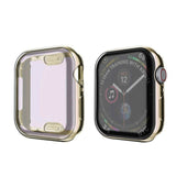 Watch Cover case For Apple Watch series 6 5 4 3 2 1 case 42mm 38m 40mm 44mm Slim TPU case Screen Protector for iWatch 6 5 4 44mm