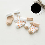 5 Pair High Quality Thicken Cartoon Comfort Cotton Newborn Socks Kids Boy New Born Baby Girl Socks Meia Infantil Miaoyoutong