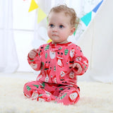 Orangemom anime Christmas Newborn baby boys spring baby Romper girl romper Infant fleece Jumpsuit for kids new born baby clothes