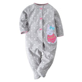 Orangemom anime Christmas Newborn baby boys spring baby Romper girl romper Infant fleece Jumpsuit for kids new born baby clothes