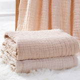 Baby Blankets Newborn Blanket Swaddle Blanket Baby Blanket Gauze Muslin Swaddle Cotton Fabric 6 Layer Dropshipping