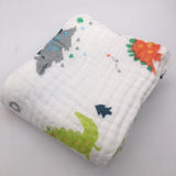 Baby Blankets Newborn Blanket Swaddle Blanket Baby Blanket Gauze Muslin Swaddle Cotton Fabric 6 Layer Dropshipping