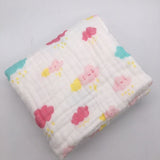 Baby Blankets Newborn Blanket Swaddle Blanket Baby Blanket Gauze Muslin Swaddle Cotton Fabric 6 Layer Dropshipping