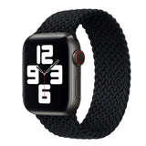 New Nylon Elastic Strap for Apple Watch 6 Se Band for IWatch Serie 5 4 3 Belt Bracelet Braided Solo Loop 38mm 40mm 42mm 44mm