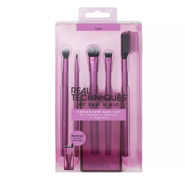NEW Make up Brushs 1-3-4-5-6-7pcs Maquillage Real Technique Makeup Brushs Powder Loose Box Belt foundation brush 1786