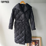 Toppies Winter Coat Women Parkas Thicker Warm Plaid Bubble Coat Korean Puffer jacket fashion outwear