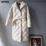 Toppies Winter Coat Women Parkas Thicker Warm Plaid Bubble Coat Korean Puffer jacket fashion outwear