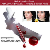 Ordinary Face Serum 10-Minute Exfoliating Face  AHA 30%+ BHA 2% Peeling Solution 30ml Blemishes Remove Acne Scars Whitening