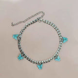 Punk Cubana Neck Chains Butterfly Pendant Necklace for Women Girl Birthday Statement 2020 Vintage Short Choker Aesthetic Jewelry
