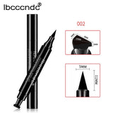 Waterproof Double Head Black Wing Shape Eyeliner Seal Eyeliner Stamp Sello Delineador Cosmetic Makeup Tool Eyes Liner Maquiagem