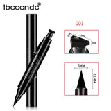 Waterproof Double Head Black Wing Shape Eyeliner Seal Eyeliner Stamp Sello Delineador Cosmetic Makeup Tool Eyes Liner Maquiagem