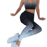 Women  Sports Yoga Set Siamese High Waist Hips Trousers Halter Top  Bandage Yoga Jumpsuit Fitness Tracksuit