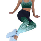 Women  Sports Yoga Set Siamese High Waist Hips Trousers Halter Top  Bandage Yoga Jumpsuit Fitness Tracksuit