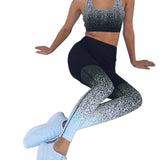 Women  Sports Yoga Set Siamese High Waist Hips Trousers Halter Top  Bandage Yoga Jumpsuit Fitness Tracksuit
