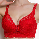 ATHVOTAR Trade Lace Sexy Push Up Bra Bralette Underwear Lingerie Crop Top Female Brassiere Wireless Bar