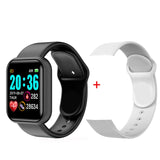 Electronic digital watches For Men Women Blood Pressure Heart Rate Waterproof Tracker Sport Clock Watch Smart For Android IOS