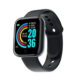 Electronic digital watches For Men Women Blood Pressure Heart Rate Waterproof Tracker Sport Clock Watch Smart For Android IOS