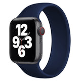 Solo Loop strap for apple watch serie 6 SE 5 4 band 40mm 44mm Silicone sport bracelet Correa iWatch 3 band 38mm 42mm Wrist strap