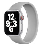 Solo Loop strap for apple watch serie 6 SE 5 4 band 40mm 44mm Silicone sport bracelet Correa iWatch 3 band 38mm 42mm Wrist strap