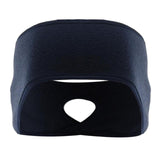 Outdoor Fleece Ponytail Headband Yoga Running Fitness Sports Warm Sweatband Women Windproof Warm Sweatbands