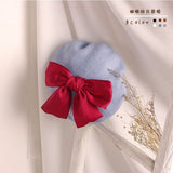 2021 Fashion New Princess Kids Girls Caps Berets Lovely Pearl Beanies Hats Spring Autumn Winter Toddler Girls Hats