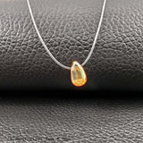 Invisible Fishing Line Pendant Necklace 8mm Crystal Zircon Chokers Necklace for Women Wedding Gift Jewelry New Year Gift