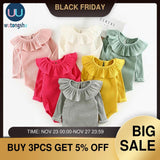 Baby Girl Boy Rompers 0-2Y Autumn Newborn Baby Clothes For Girls Long Sleeve Baby Jumpsuit Winter Baby Girls Outfits Clothes