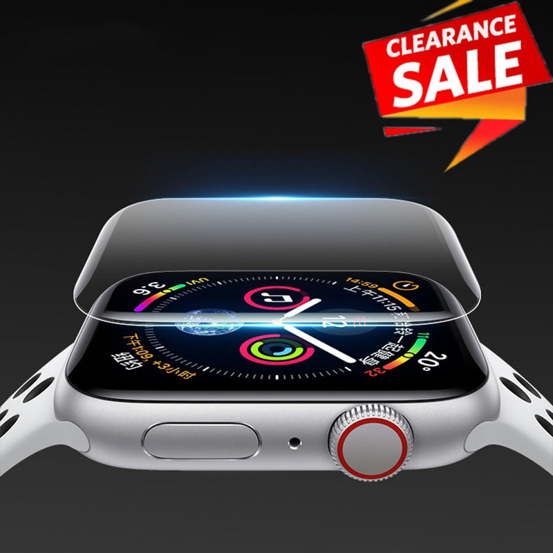 For Apple Watch Screen Protector iWatch series 6 SE 5 4 3 2 Hydrogel Full Protective Film For Apple Watch 38mm 42mm 40/44mm